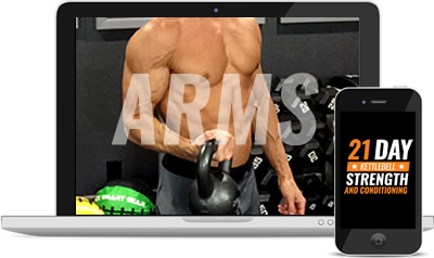 Kettlebell Jump Rope Workout Arms