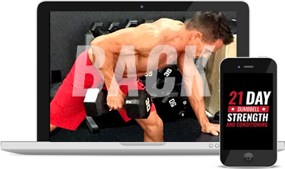 Dumbbell Jump Rope Workout Back