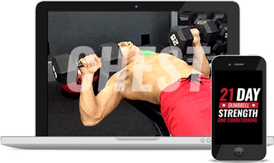 Dumbbell Jump Rope Workout Chest